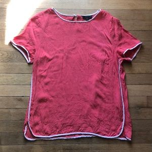 Silk Salmon Tee